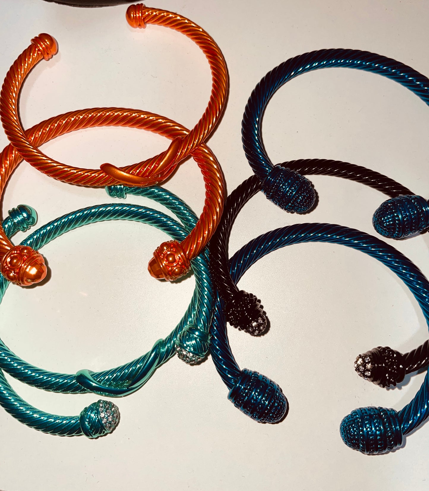 Color Rope Bangles